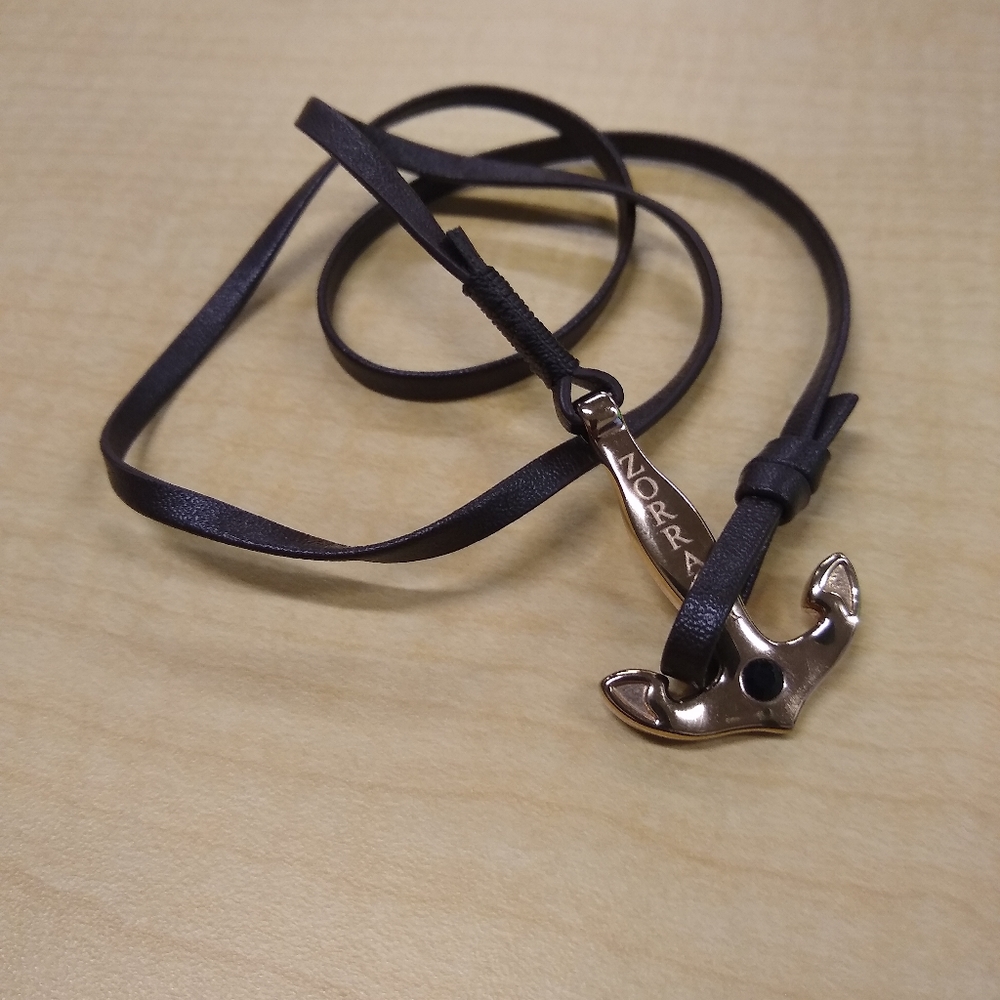Zorrata Gold Plated Anchor Bracelet